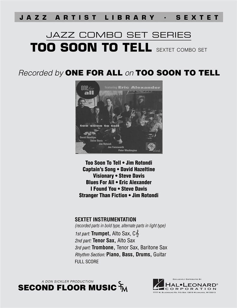 One For All - Too Soon To Tell Combo Set